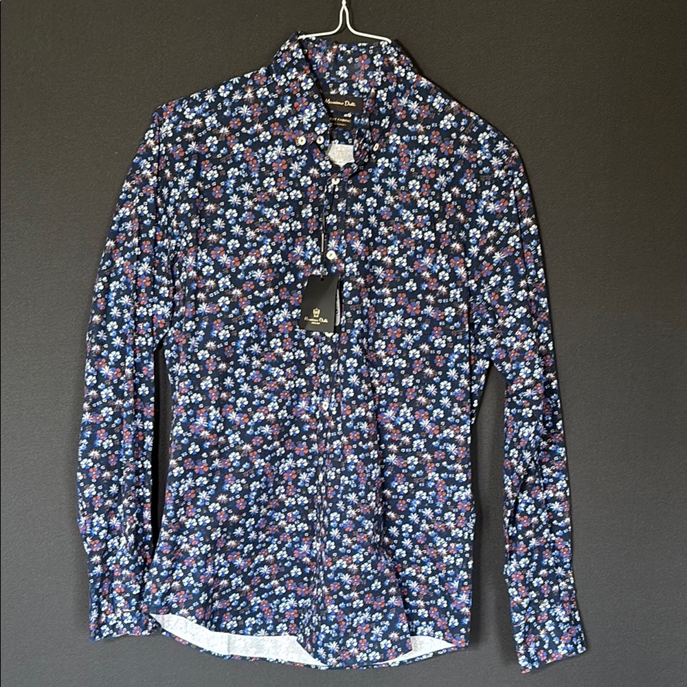 Massimo Dutti men’s button down business casual shirt size medium